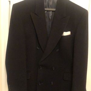 Men’s Black Topcoat